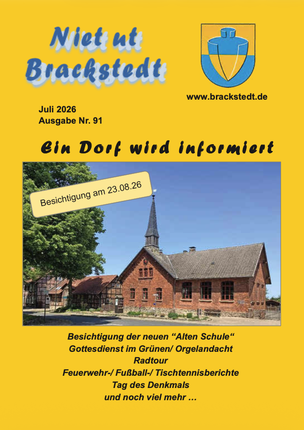 Dorfzeitung Juli 2026